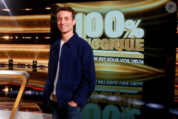 Exclusif - Hugo Clément - Enregistrement de l'émission "100% Logique", présentée par C.Féraud et diffusée le 28 septembre sur France 2 © Christophe Clovis / Bestimage