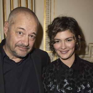 Une oeuvre cinématographique qui a aussi fait son grand retour cet été dans les salles obscures.
Jean-Pierre Jeunet et Audrey Tautou - Soirée des Révélations César 2016 dans les salons de la maison Chaumet place Vendôme à Paris, le 11 janvier 2016. 