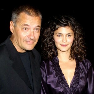 Jean-Pierre Jeunet et Audrey Tautou - Première du film "Le Fabuleux destin d'Amélie Poulain"