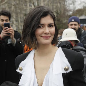 Audrey Tautou - Arrivées au défilé de mode prêt-à-porter automne-hiver 2020/2021 Balmain à Paris le 28 février 2020. 