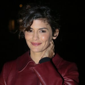 Audrey Tautou - Inauguration des décorations de Noël des Galeries Lafayette à Paris, le 8 novembre 2016. © CVS/Bestimage 