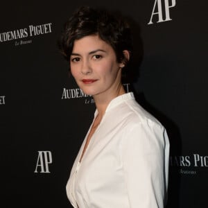 Exclusif - Audrey Tautou - La maison Audemars Piguet a célébré le lancement de la nouvelle Millenary Femme au Carreau du Temple à Paris le 6 juillet 2015 .