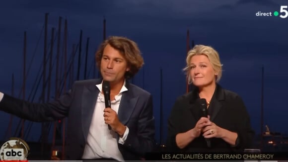 Bertrand Chameroy et Jane Fonda