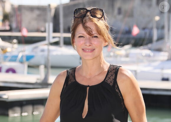 Laly Meignan - Photocall de la série "Les mystères de l'amour" lors de la 21ème édition du Festival de la Fiction TV de la Rochelle . Le 13 septembre 2019 © Patrick Bernard / Bestimage