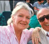 Pendant 45 ans, Line et Loulou vivront une histoire d'amour passionnée
Line Renaud et son mari Loulou Gasté à la finale de Rolland Garros de 1986