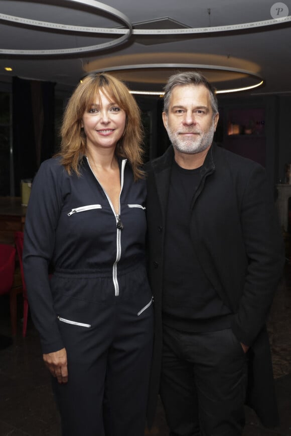 Exclusif - Sandrine Quétier, Ronald Guintrange - Live Apéro Shopping de Sandra Sisley et Gaëlle Constantini à l'Hotel & Spa La Belle Juliette à Paris le 27 septembre 2024.  © Jack Tribeca/Bestimage 