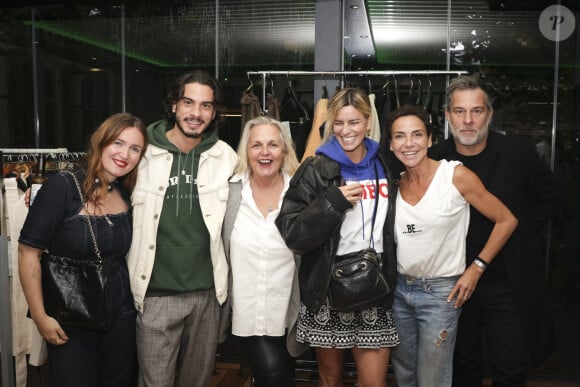 Exclusif - Roxanne Damidot, Romain Guillermic, Valérie Damidot, Fauve Hautot, Sandra Sisley, Ronald Guintrange - Live Apéro Shopping de Sandra Sisley et Gaëlle Constantini à l'Hotel & Spa La Belle Juliette à Paris le 27 septembre 2024. © Jack Tribeca/Bestimage 