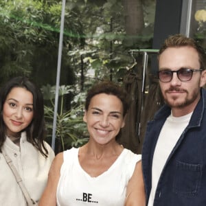 Exclusif - Violette Barratier, Sandra Sisley, Roby Schinasi - Live Apéro Shopping de Sandra Sisley et Gaëlle Constantini à l'Hotel & Spa La Belle Juliette à Paris le 27 septembre 2024. © Jack Tribeca/Bestimage