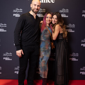 Francois Alu, Denitsa et guest - Soirée de lancement de la collection Denitsa Ikonomova x Grain de malice à Paris le 24 novembre 2022. © Tiziano Da Silva / Bestimage 