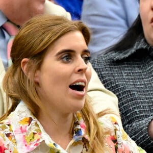 Beatrice d'York, fille de Sarah Ferguson et du prince Andrew, est enceinte 
La princesse Beatrice à Wimbledon © Chryslene Caillaud/Panoramic/Bestimage