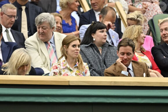 Il s'agit de son deuxième enfant avec son mari Edoardo Mapelli Mozzi
La princesse Beatrice et Edoardo Mapelli Mozzi à Wimbledon le 9 juillet 2024 © Chryslene Caillaud/Panoramic/Bestimage