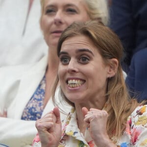 La naissance est prévue pour le printemps prochain !
La princesse Beatrice à Wimbledon le 9 juillet 2024 © Tim Merrys/MirrorPix/bestimage