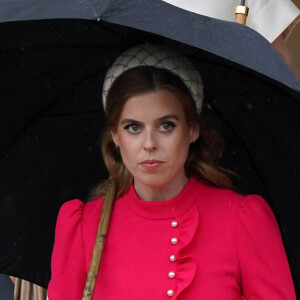 La princesse Beatrice d'York lors de la "Garden Party du Souverain" au palais de Buckingham à Londres, le 21 mai 2024. 