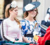 La nouvelle a été confirmée par la famille royale sur les réseaux sociaux
La princesse Eugenie d'York, la princesse Beatrice d'York - La parade Trooping the Colour 2019, célébrant le 93ème anniversaire de la reine Elisabeth II, au palais de Buckingham, Londres, le 8 juin 2019. 