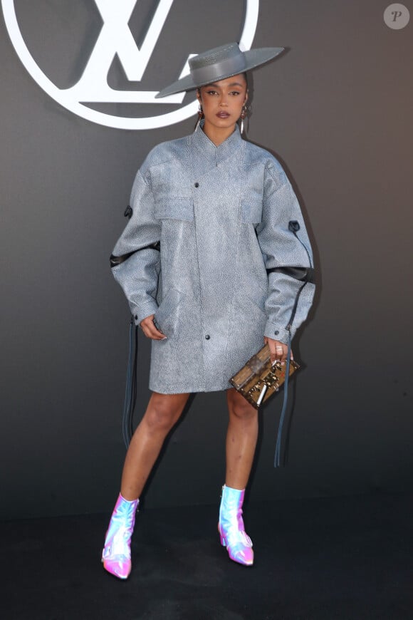 Jasmine Jobson - Célébrités au Défilé Louis Vuitton, Collection Prêt-à-porter Printemps / Eté 2025 dans le cadre de la Fashion Week de Paris, France, le 1er Octobre 2024. © Bertrand Rindoff / Bestimage 