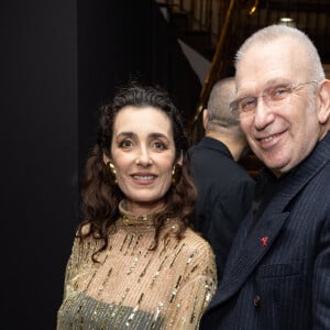 Mademoiselle Agnès (Agnès Boulard) et Jean-Paul Gaultier - Dîner de l'association AEM (Un Avenir pour les Enfants du Monde), au profit des enfants du Rwanda par Babeth Djian au pavillon Ledoyen à Paris. Le 23 mars 2023 © Olivier Borde-Bertrand Rindoff Petroff / Bestimage 