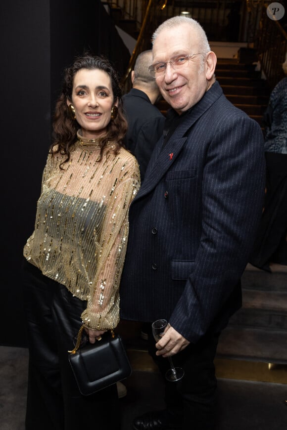 Mademoiselle Agnès (Agnès Boulard) et Jean-Paul Gaultier - Dîner de l'association AEM (Un Avenir pour les Enfants du Monde), au profit des enfants du Rwanda par Babeth Djian au pavillon Ledoyen à Paris. Le 23 mars 2023 © Olivier Borde-Bertrand Rindoff Petroff / Bestimage 