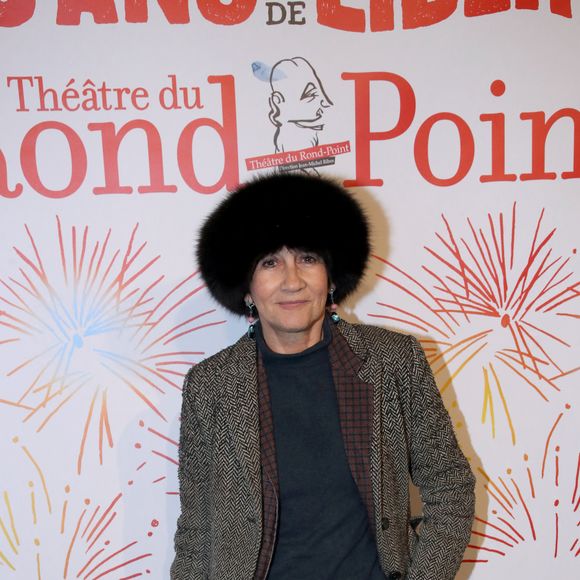 Caroline Loeb - Pour ses Adieux au Théâtre du Rond-Point qu'il a dirigé 20 ans, Jean-Michel Ribes a reçu les hommages et les remerciements des comédiens qui ont joué sur cette scène. Paris, France, le 12 Décembre 2022. © Bertrand Rindoff / Bestimage