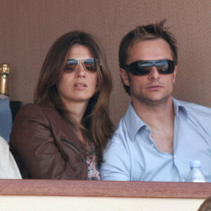 De David Hallyday
Des célébrités au tournoi de tennis de Montecarlo Master Series 2007 à Monaco le 21 avril 2007. Alexandra Pastor et David Hallyday assistent au match Nadal contre Berdych. Photo par ABACAPRESS.COM