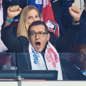 Kylian Mbappé et Dany Boon, soirée contrastée

Dany Boon en tribune lors du match de football en ligue des champions (Champions League) au stade Décathlon Aréna Stade Pierre Mauroy : Lille l'emporte 1 - 0 face au Real Madrid.