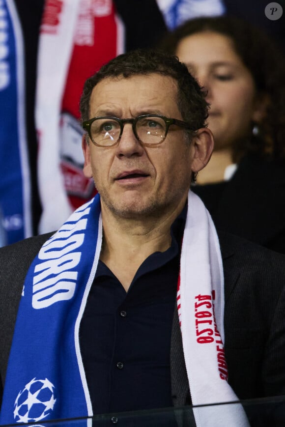 Dans les tribunes, Dany Boon avait fait le déplacement pour ce match

Dany Boon en tribune lors du match de football en ligue des champions (Champions League) au stade Décathlon Aréna Stade Pierre Mauroy : Lille l'emporte 1 - 0 face au Real Madrid le 2 octobre 2024.