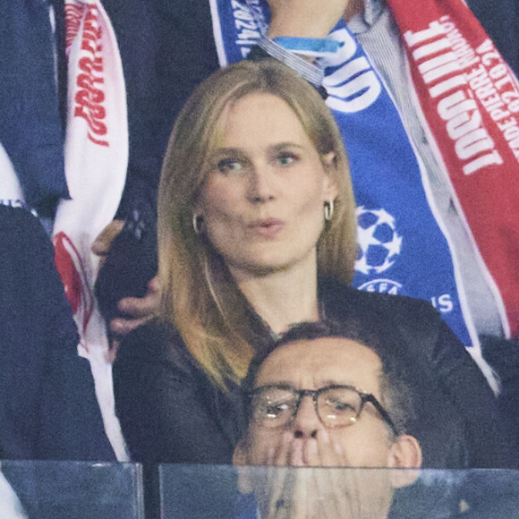 Dany Boon en tribune lors du match de football en ligue des champions (Champions League) au stade Décathlon Aréna Stade Pierre Mauroy : Lille l'emporte 1 - 0 face au Real Madrid le 2 octobre 2024.