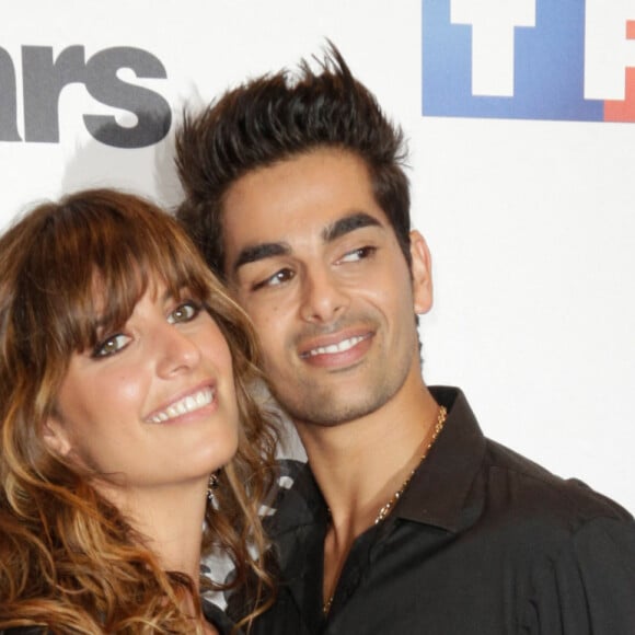 Laetitia Milot et Christophe Licata lors du photocall de la saison 4 de 'Danse Avec Les Stars' au siège de TF1 à Paris, France, le 10 septembre 2013. Photo par Jerome Domine/ABACAPRESS.COM