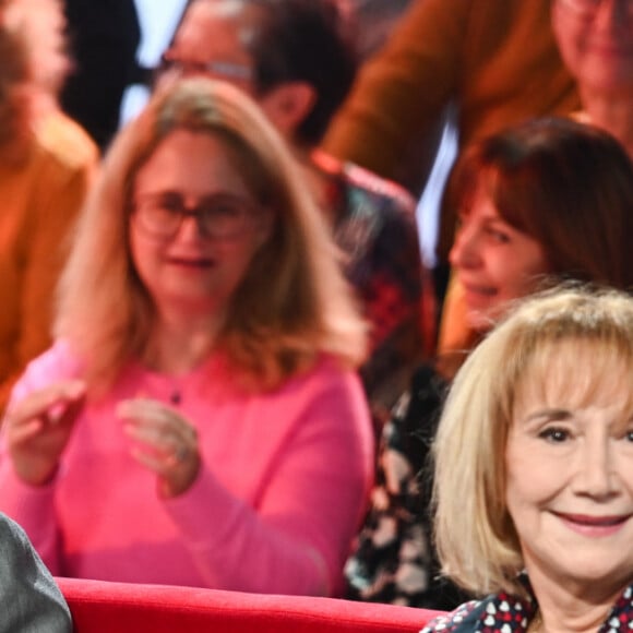 Exclusif - Michel Leeb et Marie-Anne Chazel - Enregistrement de l'émission "Vivement Dimanche" au Studio Gabriel à Paris, présentée par M.Drucker et diffusée le 5 octobre sur France 3 © Guillaume Gaffiot / Bestimage 