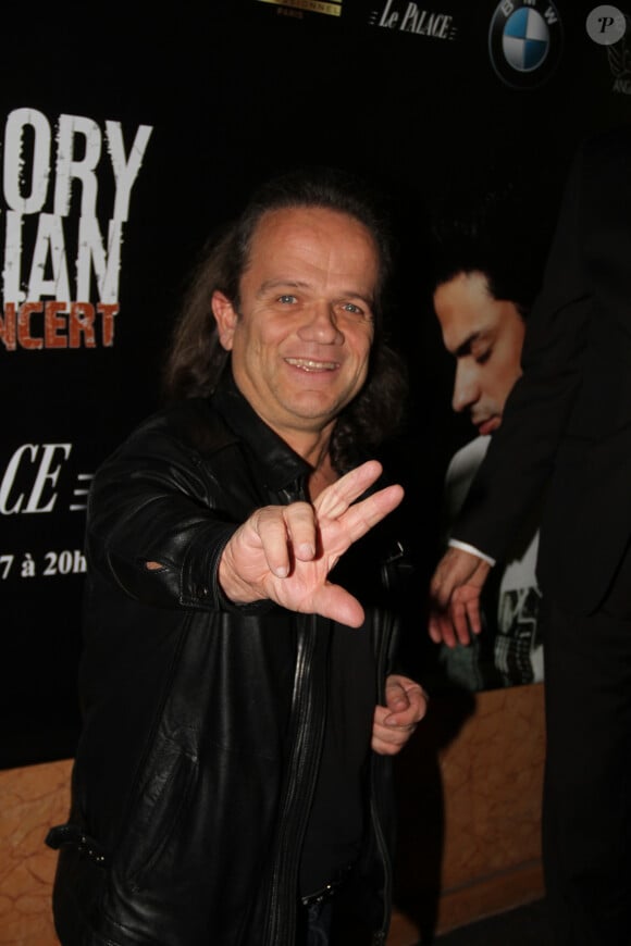 Exclusif - André Bouchet (Passe-Partout de Fort Boyard) - Célébrités lors du photocall du concert de Grégory Bakian au Palace à Paris, France, le 18 décembre 2017. © Philippe Baldini/Bestimage 