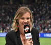 Isabelle Ithurburu (journaliste TF1) - RUGBY : France vs Ecosse (30-27) - Match préparatif pour la coupe du monde 2023 à Saint-Étienne le 12 août 2023. © Frédéric Chambert / Panoramic / Bestimage