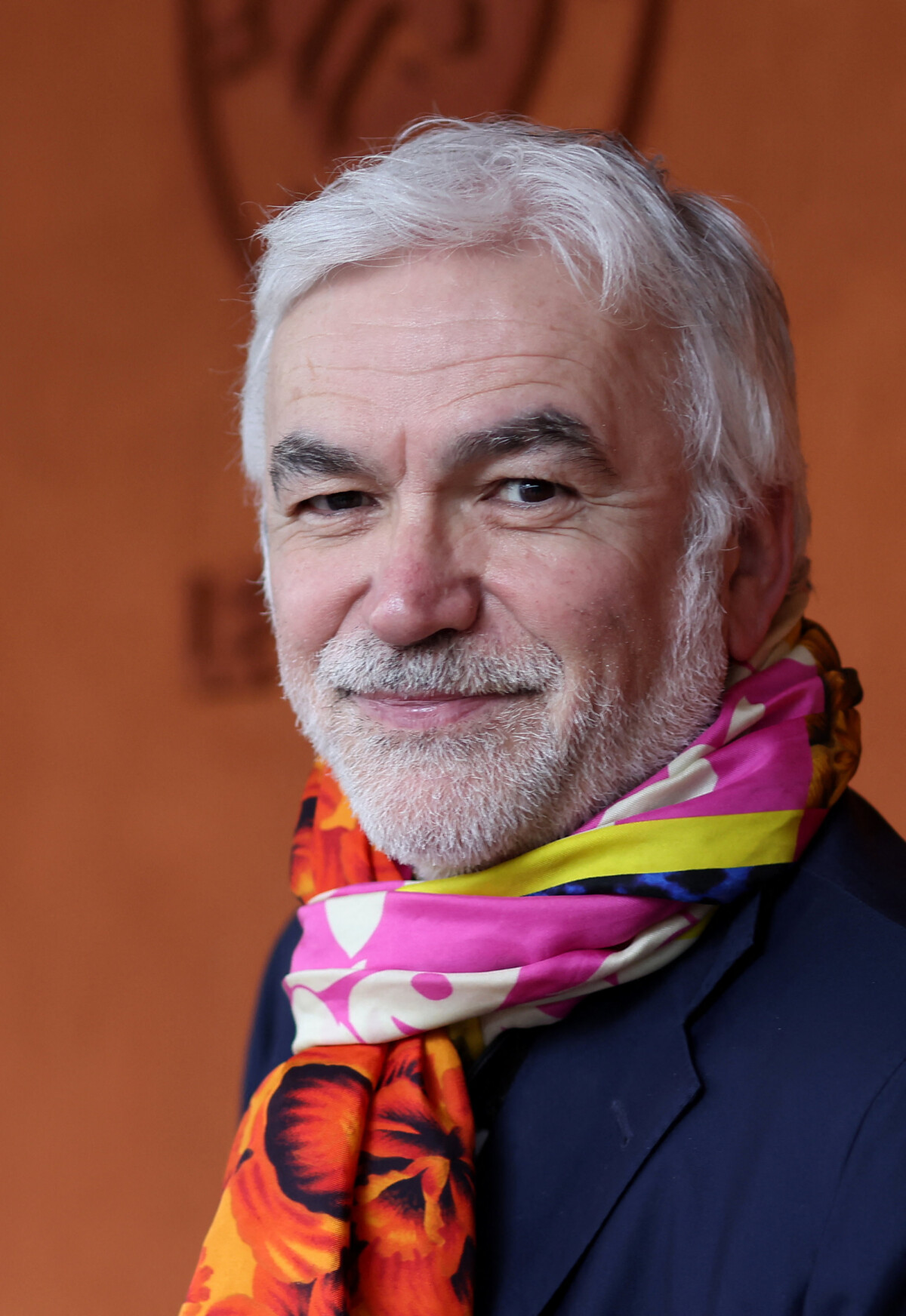 Photo : Pascal Praud au village lors des Internationaux de France de ...