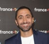 Un grave choc allergique qui peut entraîner des arrêts cardiaques puis la mort. 
Jimmy Mohamed au photocall de la conférence de presse de rentrée de France Télévisions à Paris, France, le 4 septembre 2024. © Coadic Guirec/Bestimage 