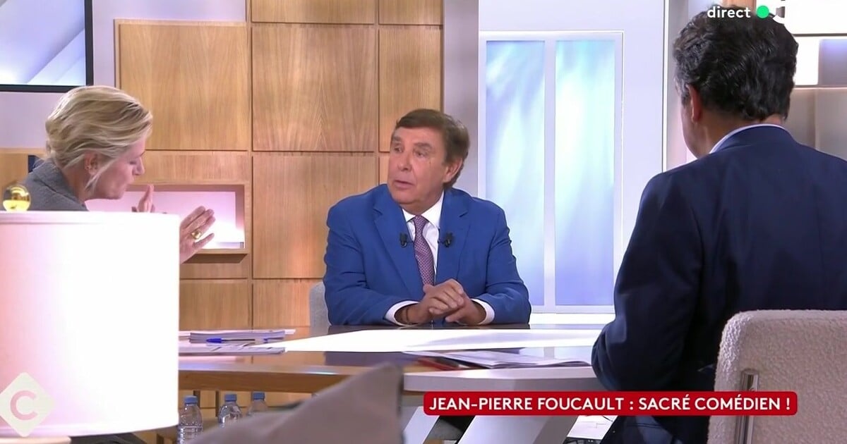 Qu'est-il arrivé à l'oeil de Jean-Pierre Foucault ? Anne-Elisabeth Lemoine inquiète dans C à vous (VIDEO)