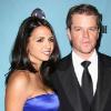 Matt Damon et sa femme Luciana Barroso au 24e Award de l'American Cinematheque au Beverly Hilton Hotel