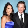 Matt Damon et sa femme Luciana Barroso au 24e Award de l'American Cinematheque au Beverly Hilton Hotel
