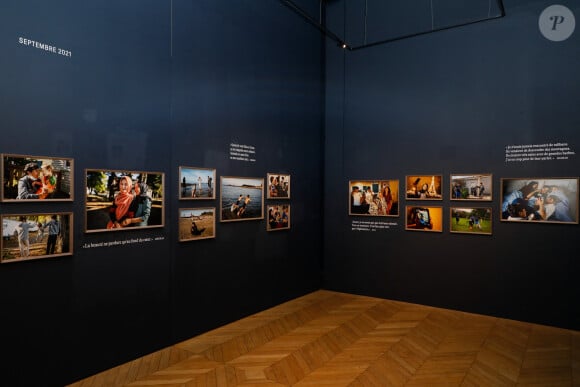 Exclusif - iIlustration - Vernissage de l'exposition "Notre famille afghane, souvenirs d'une vie envolée" du photographe Olivier Jobard (lauréat du prix en 2022) au Pavillon Comtesse de Caen, Palais de l'institut de France à Paris, le 9 octobre 2024. © Marc Ausset-Lacroix/Bestimage