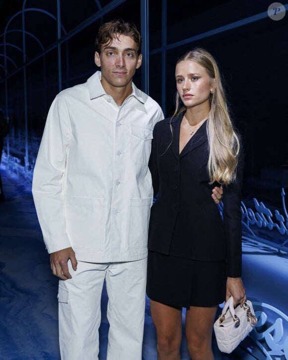 Armand Duplantis assiste au défilé CHRISTIAN DIOR printemps/été 2025 lors de la semaine de la mode à Paris en septembre 2024 - Paris, France, 24/09/2024