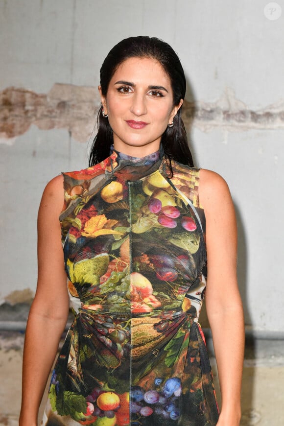 Géraldine Nakache - Front Row du défilé Ester Manas Collection Femme Prêt-à-porter Printemps/Eté 2023 lors de la Fashion Week de Paris (PFW), France, le 1er octobre 2022. © Veeren-Clovis/Bestimage 