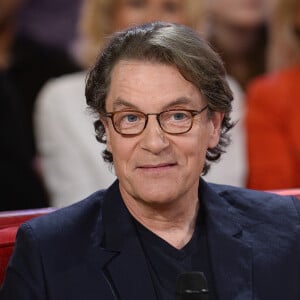 Francis Cabrel Enregistrement de l'émission " Vivement Dimanche " qui sera diffusée le 3 Mai 2015. Paris le 29 Avril 2015