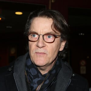 Exclusif - Francis Cabrel - Arrivées au 10ème gala de "l'association pour la recherche sur Alzheimer": "2 Générations chantent pour la 3ème" un spectacle inédit de Pierre Souchon à l'olympia à Paris le 19 janvier 2015. 