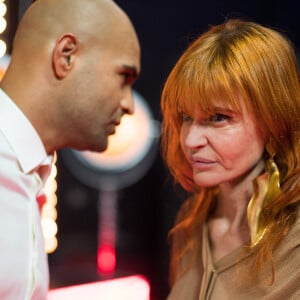 Exclusif - Axelle Red et Ycare - Backstage de l'enregistrement de l'émission "300 Choeurs chantent Dassin" à Paris, qui sera diffusée le 16 octobre sur France 3. Le 15 septembre 2020 © Tiziano Da Silva / Bestimage 