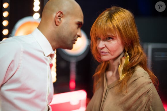 Exclusif - Axelle Red et Ycare - Backstage de l'enregistrement de l'émission "300 Choeurs chantent Dassin" à Paris, qui sera diffusée le 16 octobre sur France 3. Le 15 septembre 2020 © Tiziano Da Silva / Bestimage 