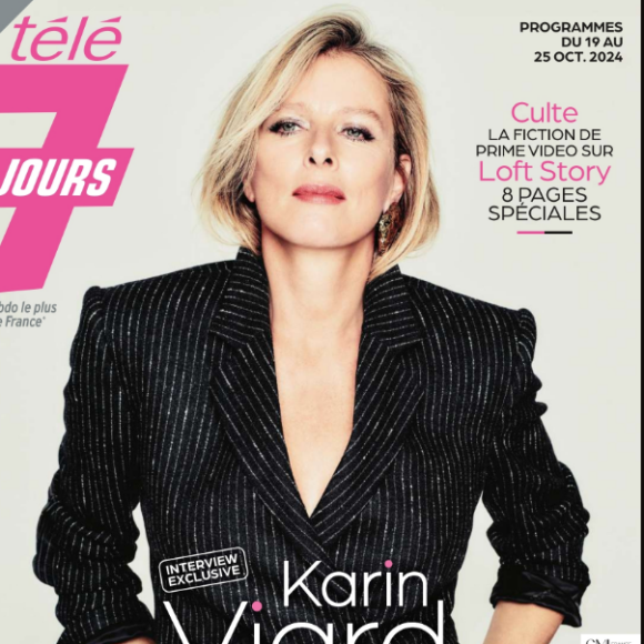 Couverture du "Télé 7 Jours" du 14 octobre 2024