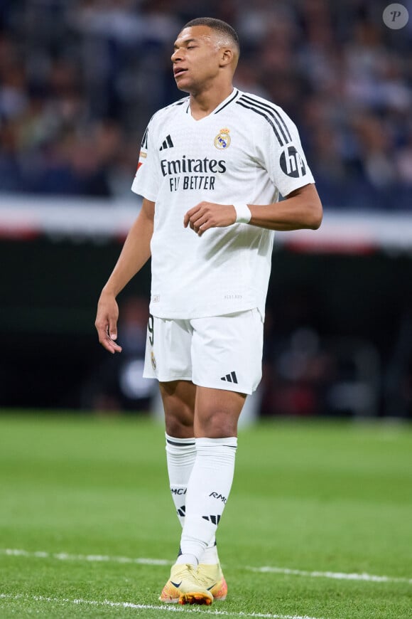 Kylian Mbappé joue avec le Real Madrid à Madrid. (Photo by: LGM / Panoramic)