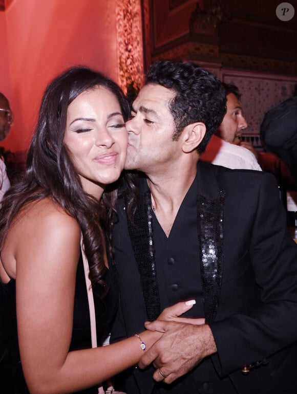 Exclusif - Nawel Debbouze avec son frère Jamel Debbouze - Inauguration de l'institut de beauté "Maison Nawel" à Marrakech au Maroc le 17 juin 2022. © Rachid Bellak/Bestimage