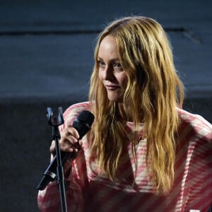 Vanessa Paradis anime une masterclass au Pathé Bellecour lors du festival Lumière à Lyon le 13 octobre 2024. © Sandrine Thesillat / Panoramic / Bestimage