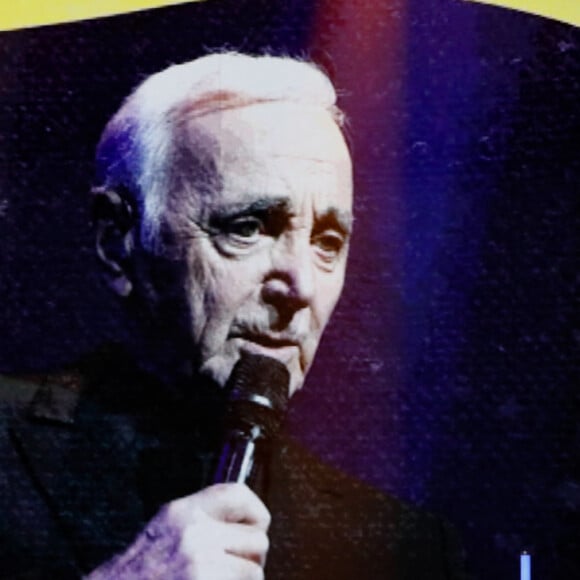 Exclusif - Chimène Badi - Enregistrement de l'émission "Eternel Aznavour, le concert événement", diffusée le 18 octobre sur France 3 © Christophe Clovis-Cyril Moreau / Bestimage