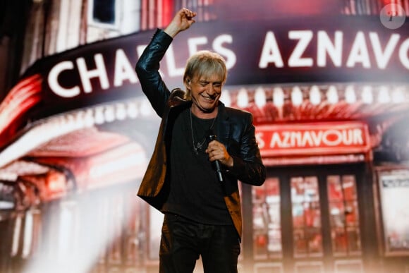 Exclusif - Jean-Louis Aubert - Enregistrement de l'émission "Eternel Aznavour, le concert événement", diffusée le 18 octobre sur France 3 © Christophe Clovis-Cyril Moreau / Bestimage