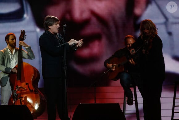 Exclusif - Thomas Dutronc - Enregistrement de l'émission "Eternel Aznavour, le concert événement", diffusée le 18 octobre sur France 3 © Christophe Clovis-Cyril Moreau / Bestimage