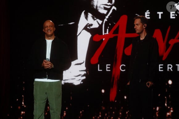 Exclusif - Rim'K, Grand Corps Malade (Fabien Marsaud) - Enregistrement de l'émission "Eternel Aznavour, le concert événement", diffusée le 18 octobre sur France 3 © Christophe Clovis-Cyril Moreau / Bestimage